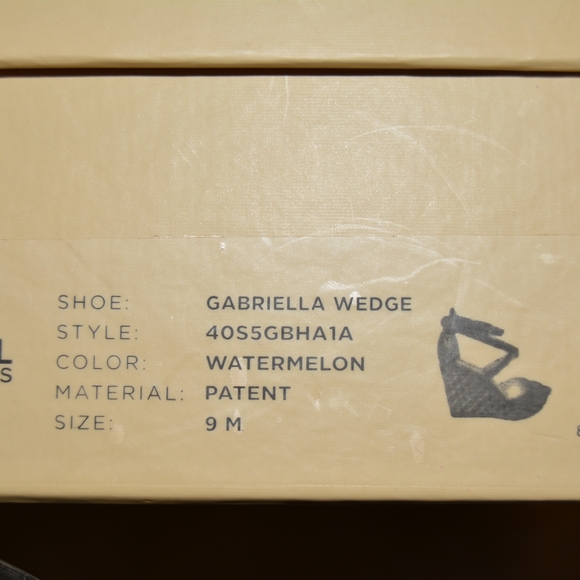 Michael Kors wedge espadrille sandals size 9M - Picture 5 of 6